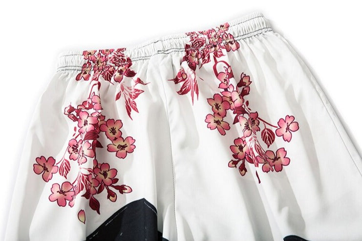 Japanese Flowers Pants