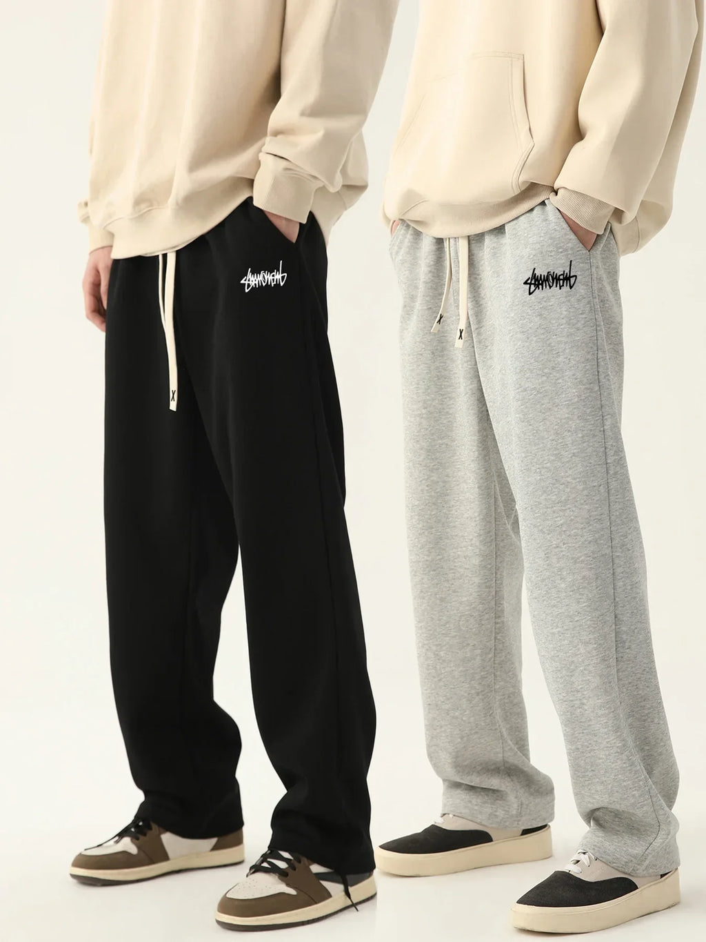 Wide-leg Relaxed Fit Sweatpants