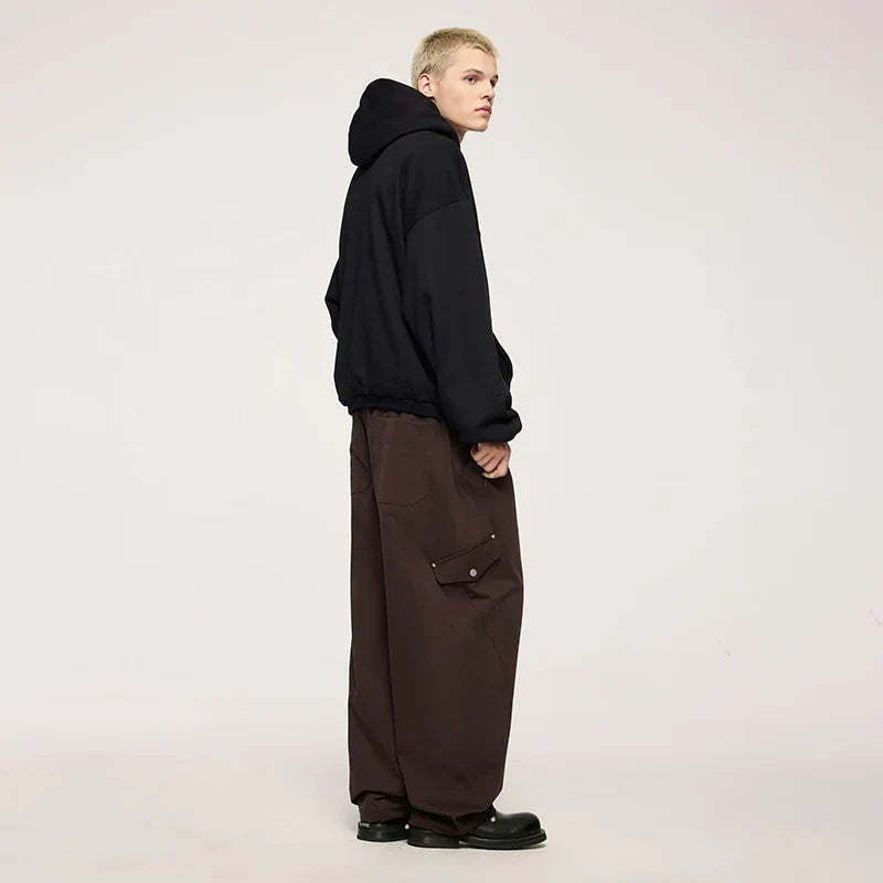Y2k Wide-leg Elegance Cargo Pants
