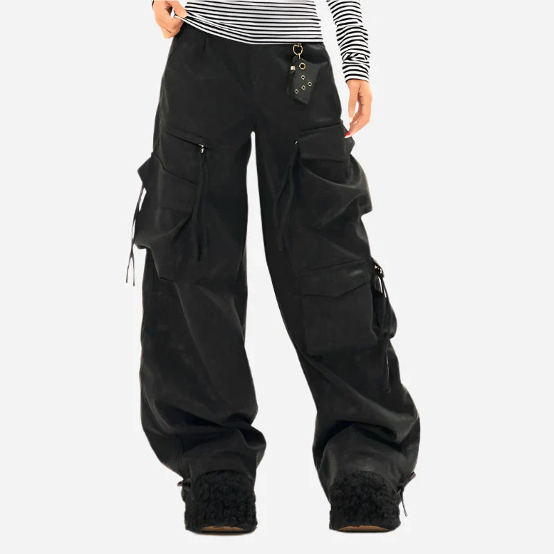 Baggy Loose Wide-leg Cargo Pants