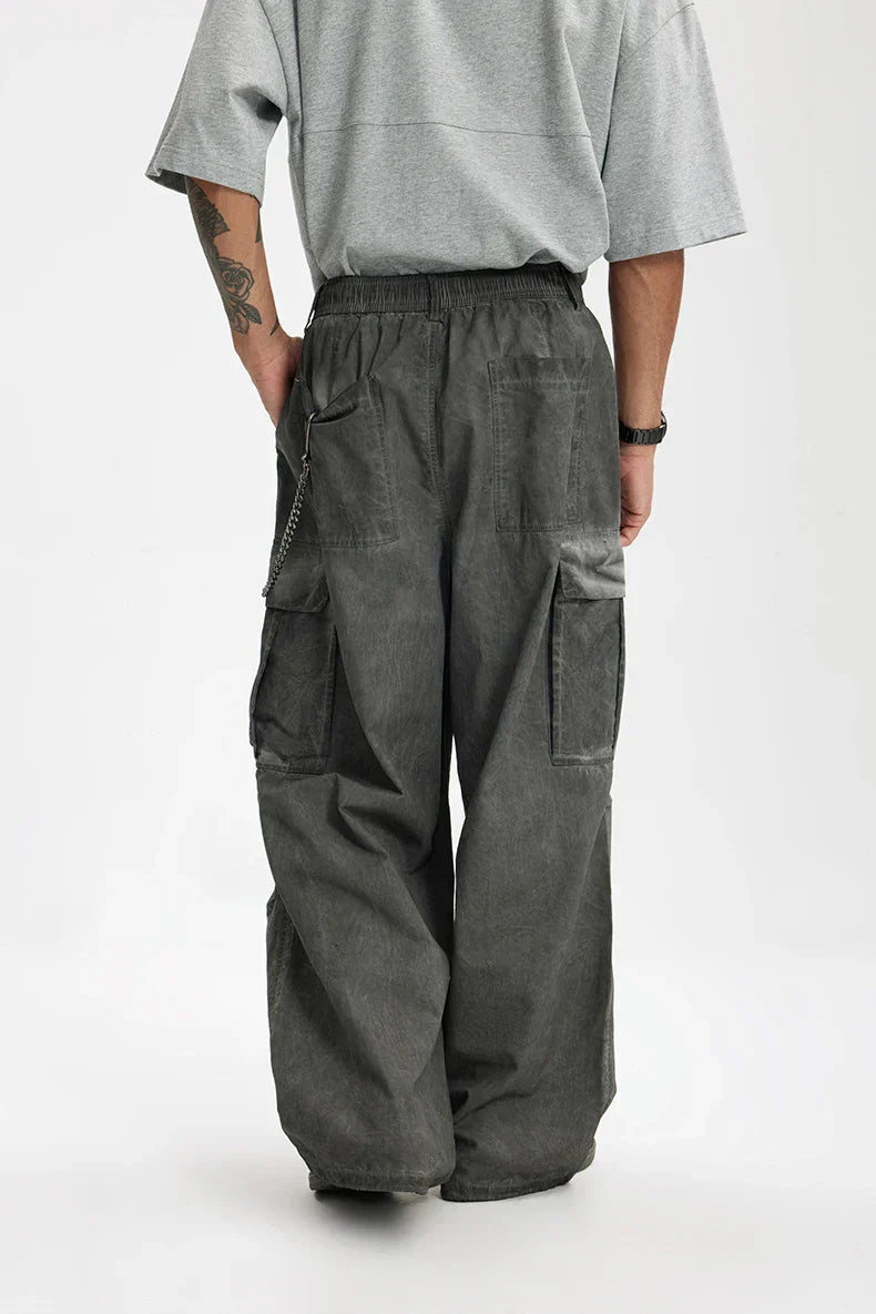 Solid Color Footed Pants