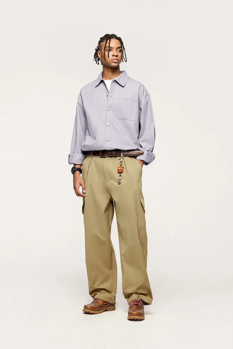 Y2k Wide-leg Elegance Cargo Pants