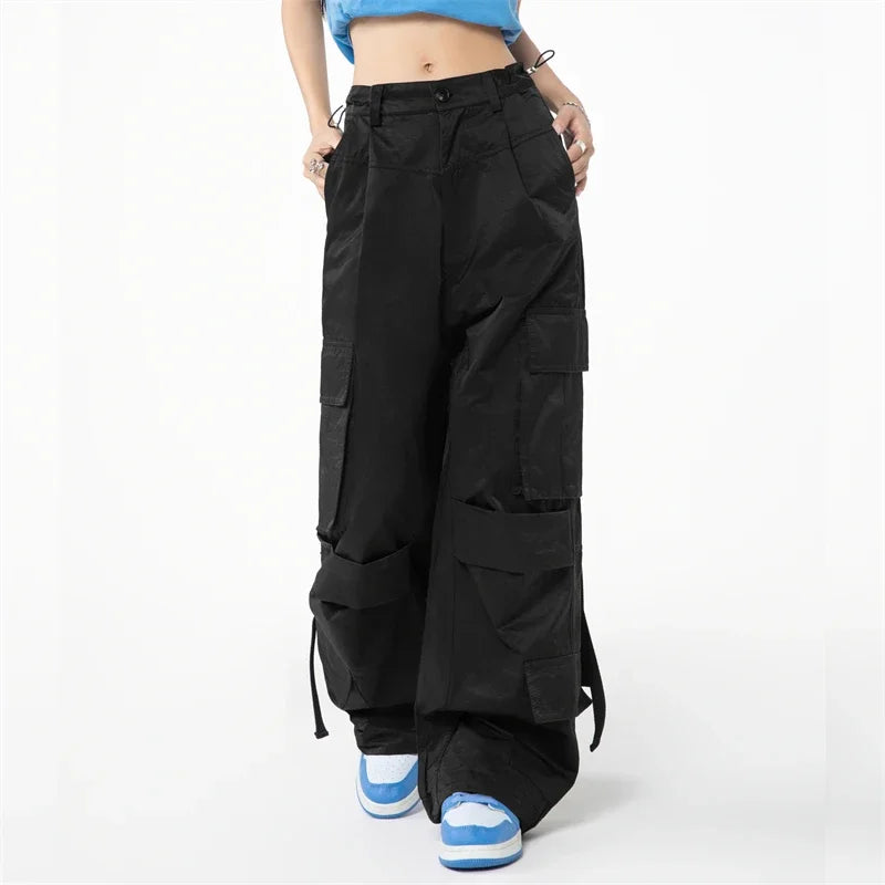 Stylish Gothic Cargo Women Pants