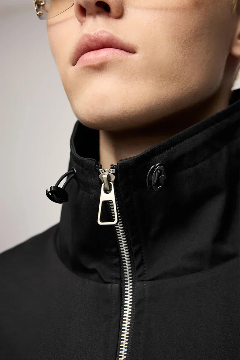 Sleeveless Zip-Up Vest