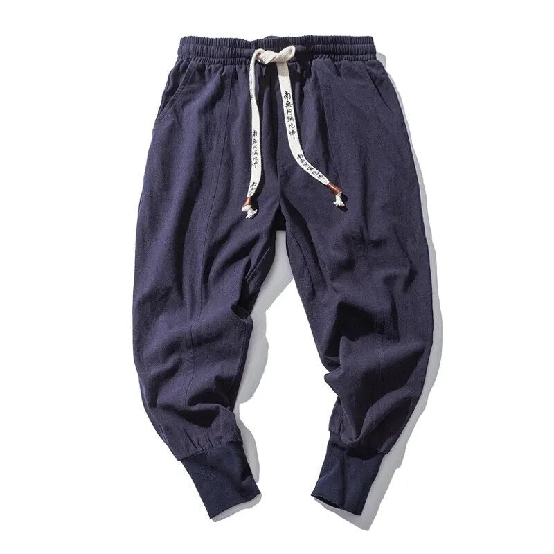 Baggy Solid Japanese Pants