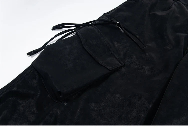 Baggy Loose Wide-leg Cargo Pants