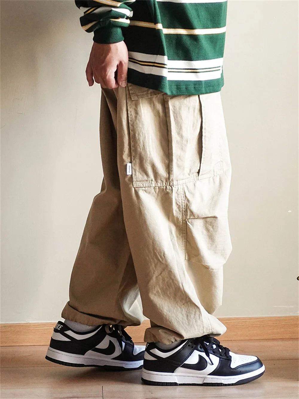 Adventure-Ready Baggy Cargo Pants