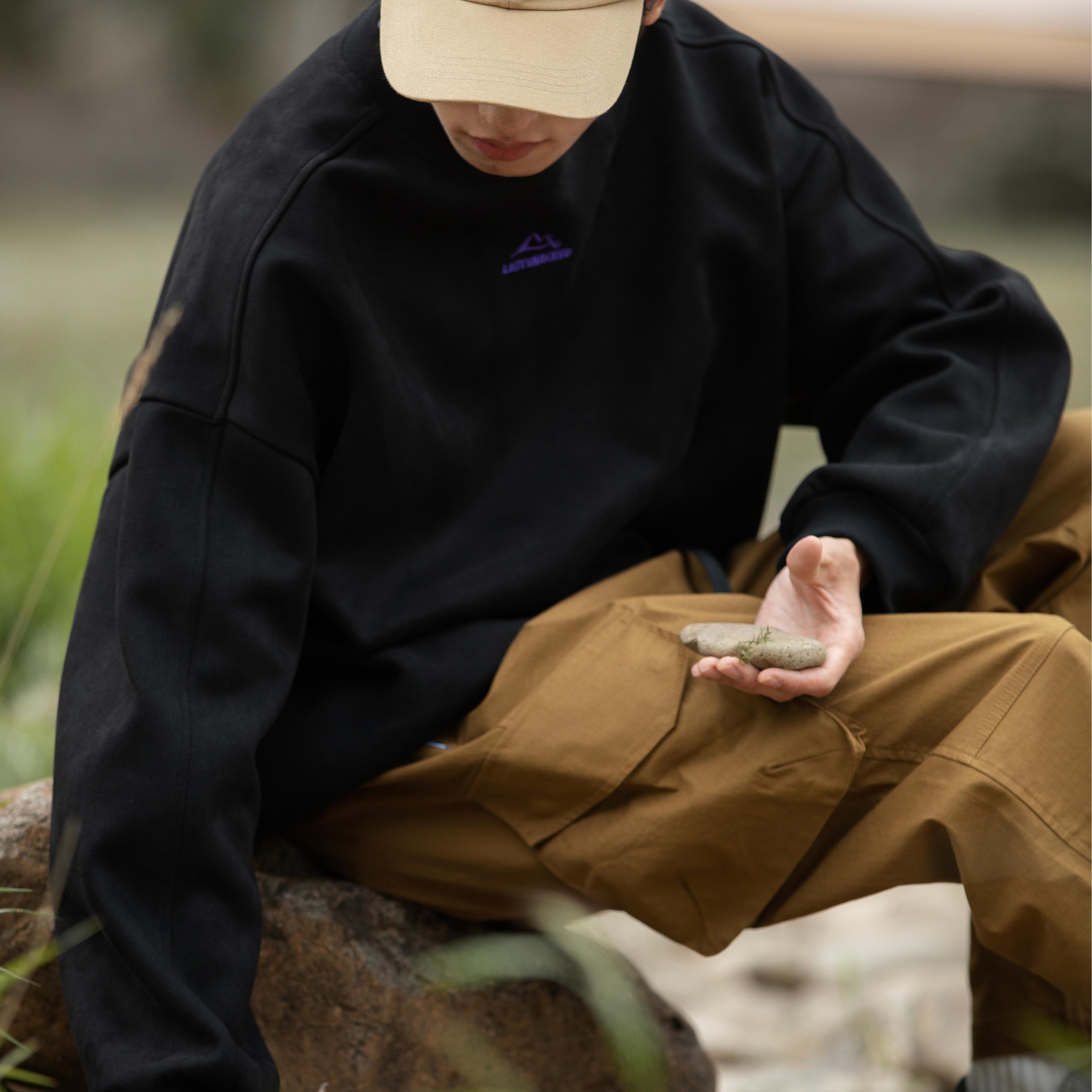 Vintage Mountain Logo Fleece Sweatshirt