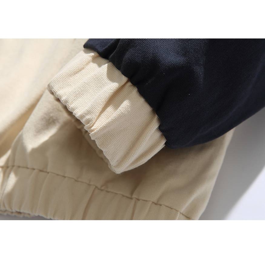 Colorblock Embroidered Jacket