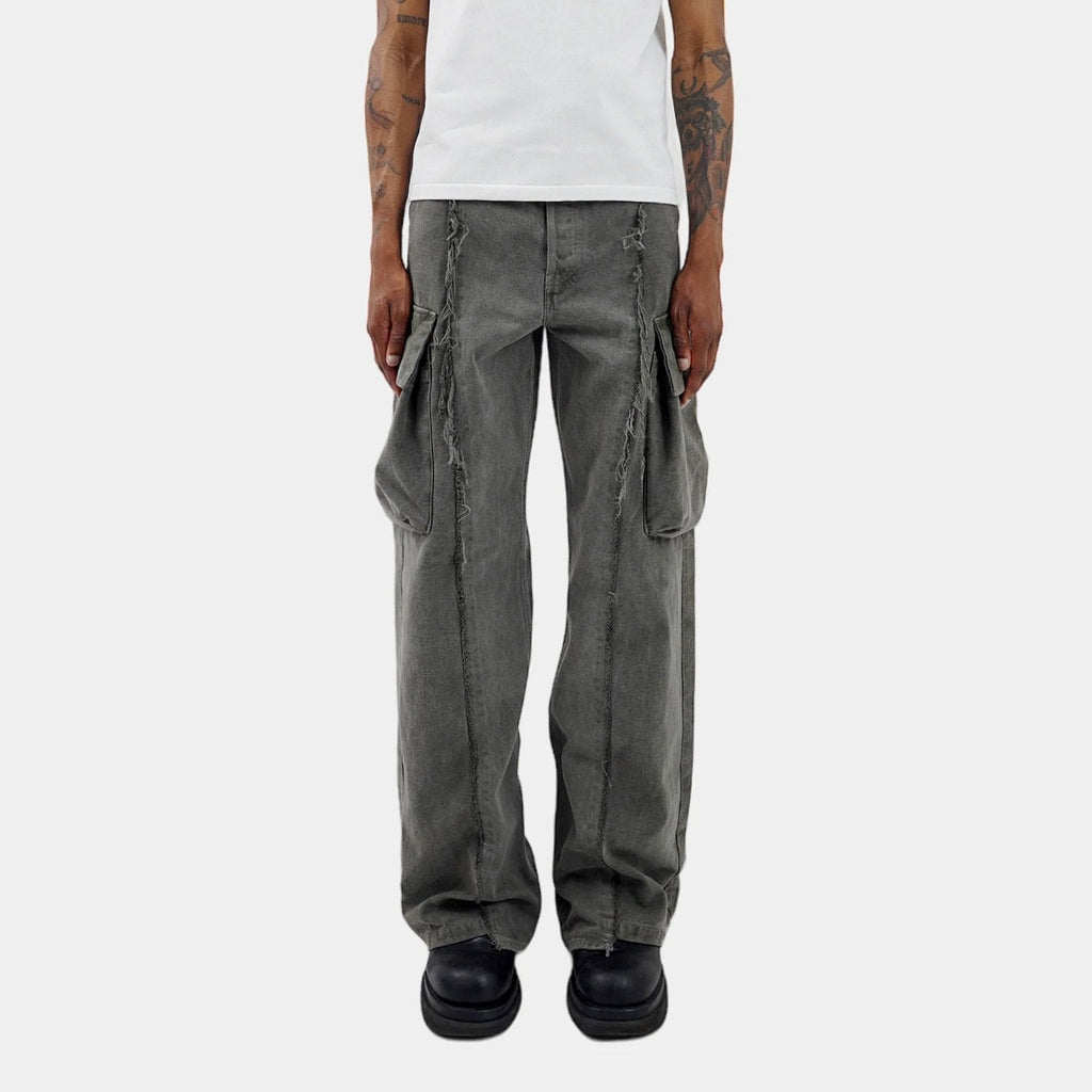 Loose Multi-Pocket Jeans