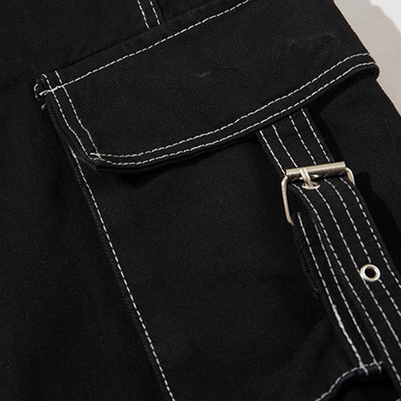 3D Multi-pocket Reflective Cargo Pants